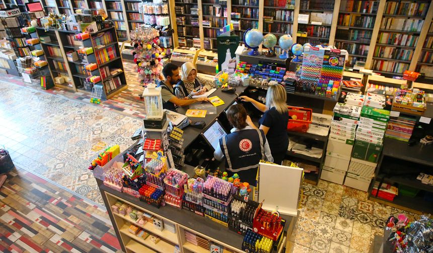 Diyarbakır'da okul alışverişi öncesi kırtasiyeler denetlendi