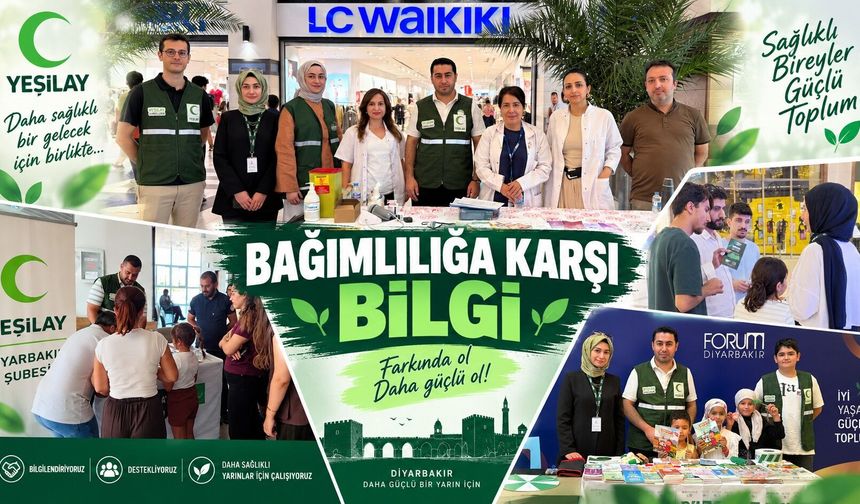 Diyarbakır'da bağımlılıkla mücadele sahada sürüyor