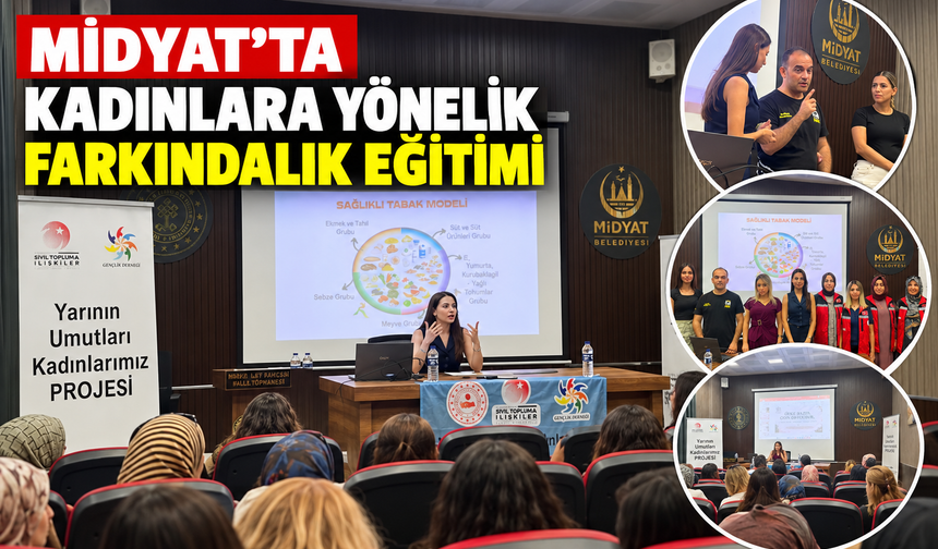Midyat’ta kadınlara yönelik farkındalık eğitimi