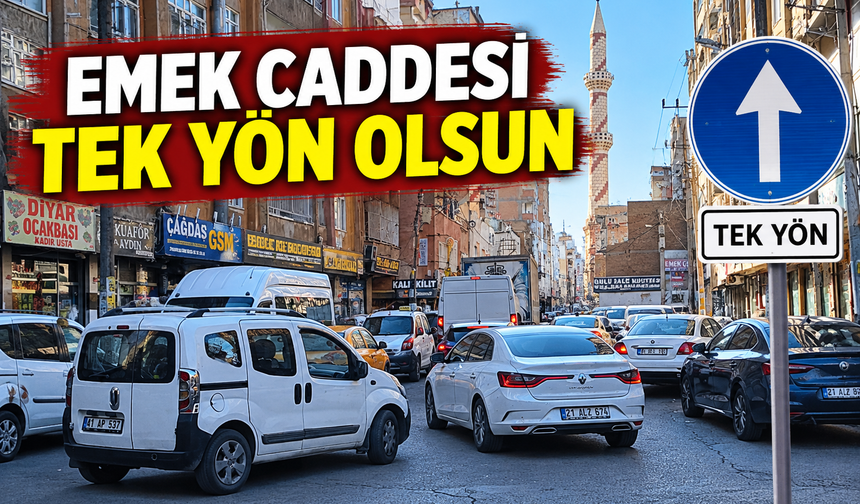 Emek Caddesi’nde Trafik Çilesi: Vatandaşlar Tek Yön İstiyor