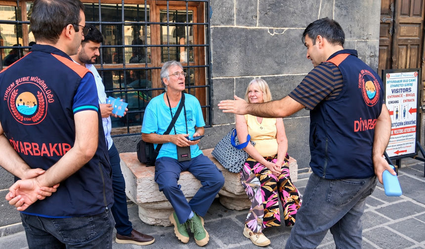 Fransız Misafirlerden Diyarbakır ve Turizm Polislerine Övgü