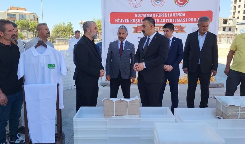 Fırıncılara hijyen ve ekipman desteği