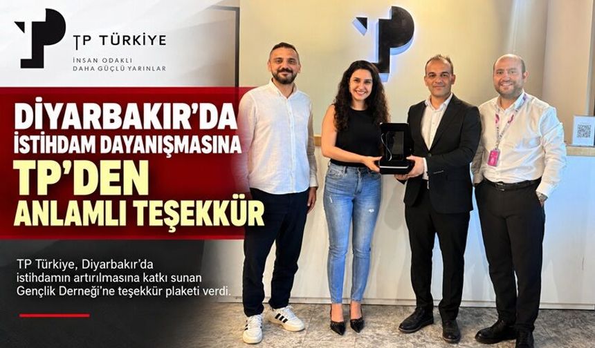 Diyarbakır’da istihdam dayanışmasına TP’den anlamlı teşekkür