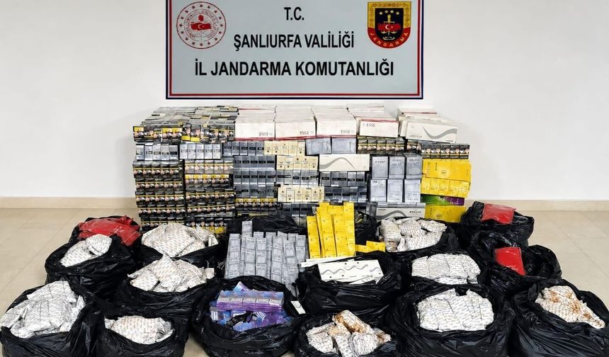 Gümrük kaçağı 11 bin 30 paket sigara ele geçirildi