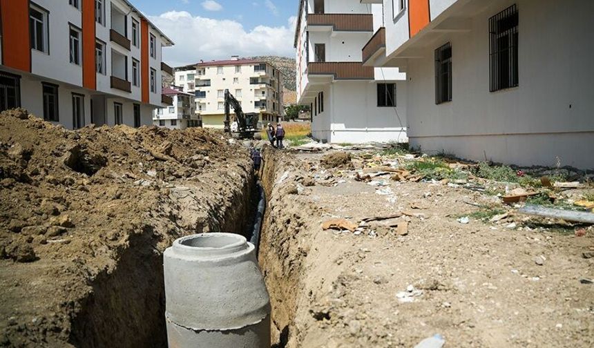 Hani’de Kanalizasyon Altyapısı Yenilendi