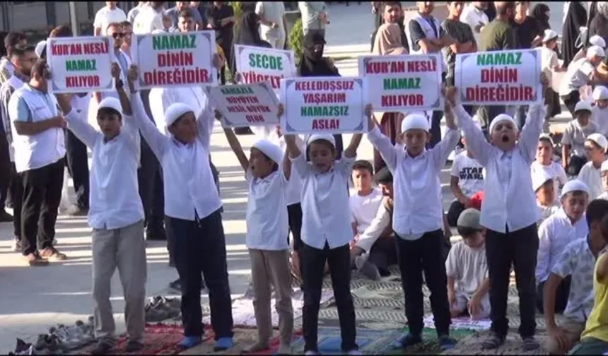Diyarbakır’da çocukların namaz eğitimi final programıyla taçlanacak