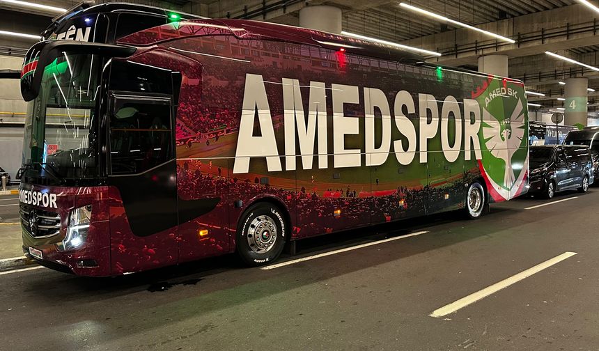 Amedspor Kasımpaşa maçı için İstanbul’da