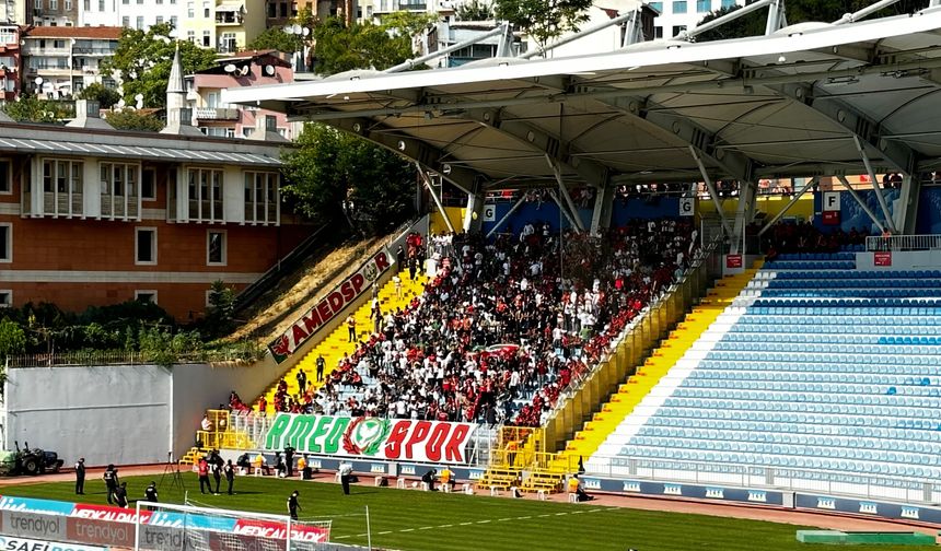Amedspor taraftarı tribündeki yerini aldı: Kasımpaşa maçı 17.00’de