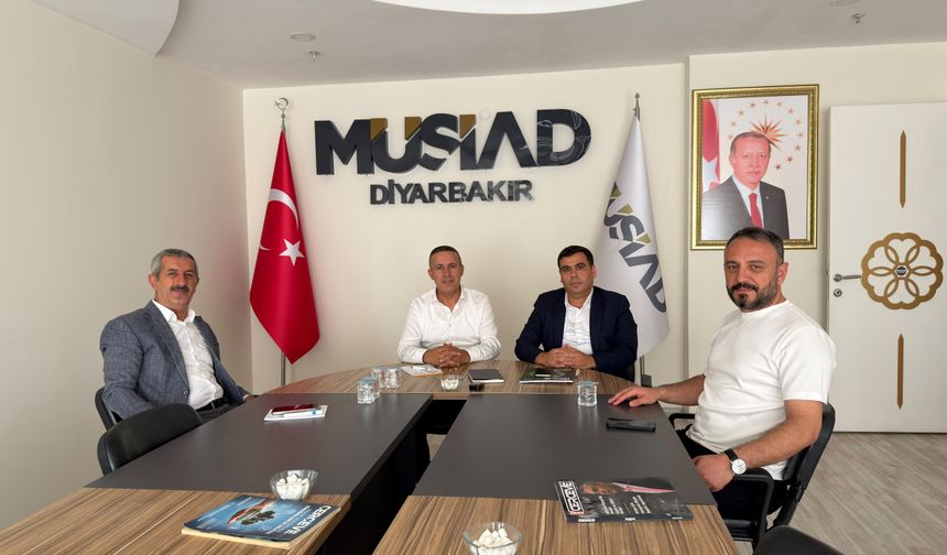 Diyarbakır’dan MÜSİAD’a ziyaret MMG Diyarbakır’dan MÜSİAD’a ziyaret: “Diyarbakır’ın geleceğini birlikte inşa etmeliyiz”