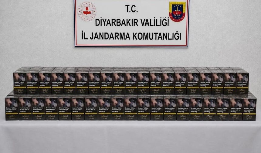 Diyarbakır’da kaçakçılık operasyonlarında 46 şüpheliye işlem