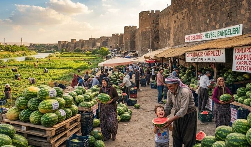 Diyarbakır’da Karpuz Sadece Bir Ürün Değil, Kültürel Bir Kimlik