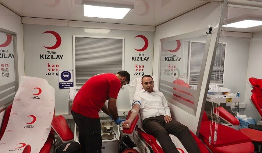 Kaymakam Partal'dan kan bağışı çağrısı