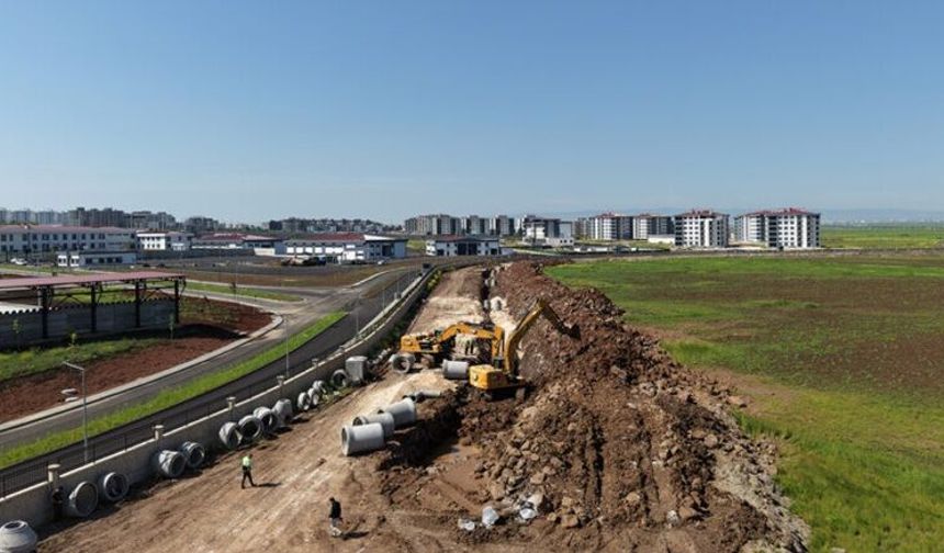Şehir Hastanesi bölgesinin altyapısını tamamlandı