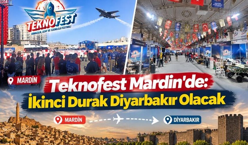 Teknofest Mardin'de: İkinci Durak Diyarbakır Olacak