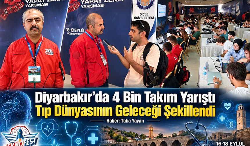 Diyarbakır'da 4 Bin Takım Yarıştı Tıp Dünyasının Geleceği Şekillendi