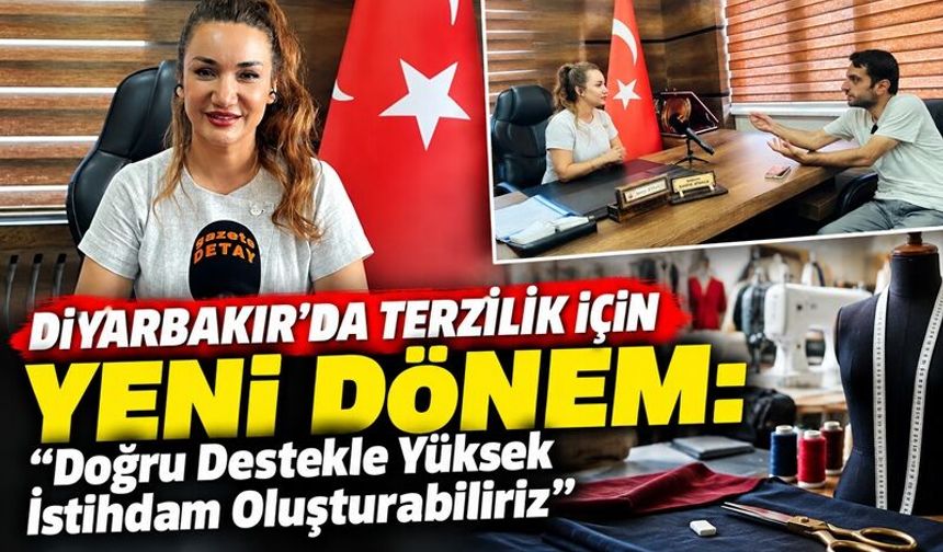 Diyarbakır’da Terzilik İçin Yeni Dönem: “Doğru Destekle Yüksek İstihdam Oluşturabiliriz”