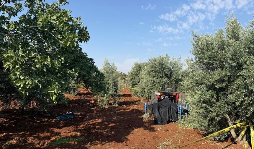 Kilis'te kullandığı traktörden düşen kişi hayatını kaybetti.