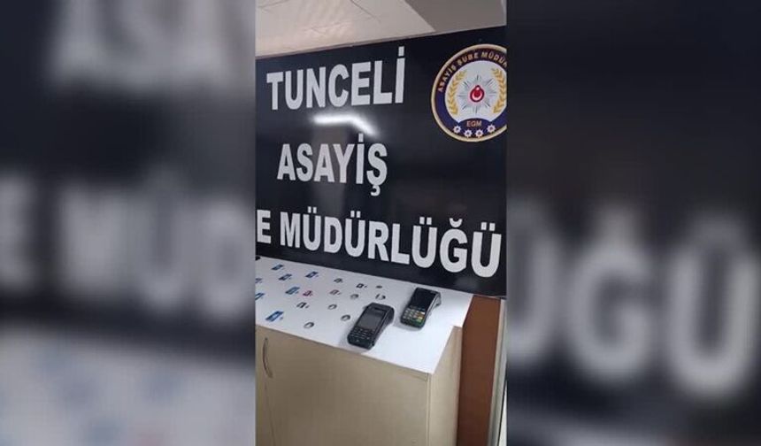 Tunceli’de kuyumcuları sahte altınla dolandırdılar: 2 şüpheli yakalandı