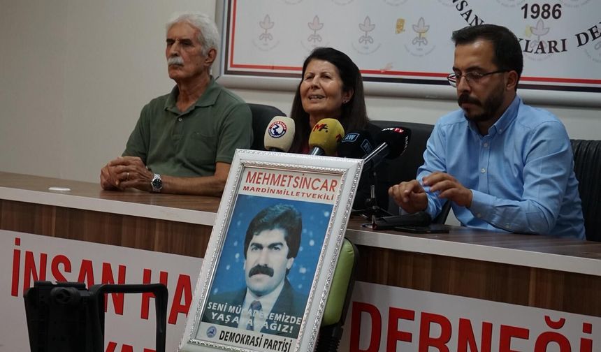 Mehmet Sincar’ın ölüm yıl dönümünde açıklama: Davalarının takipçisi olacağız