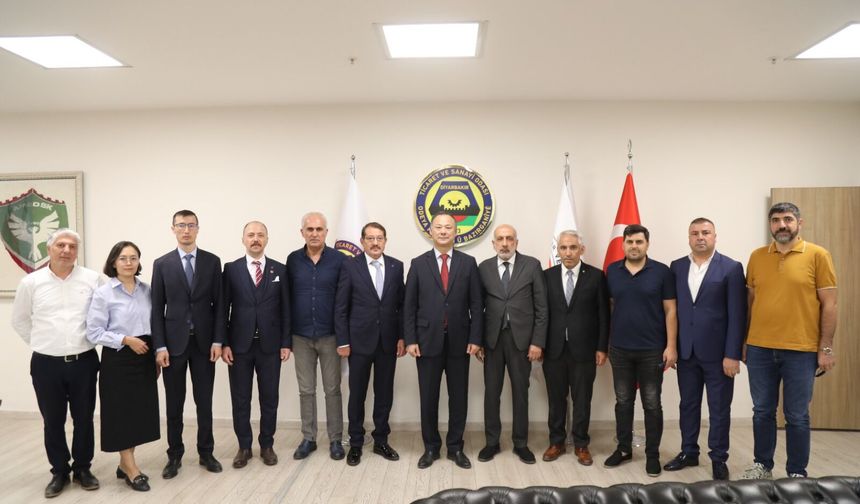 DTSO’da Kırgızistan zirvesi: Karşılıklı işbirliği için ortak çağrı yapıldı