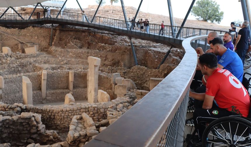 Göbeklitepe’nin gölgesinde tekerlekli sandalye basketbol heyecanı