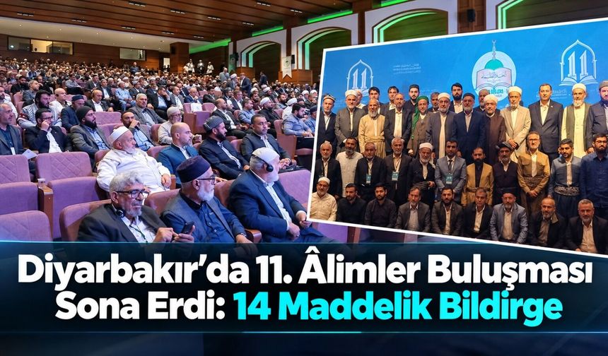 Diyarbakır’da 11. Âlimler Buluşması Sona Erdi