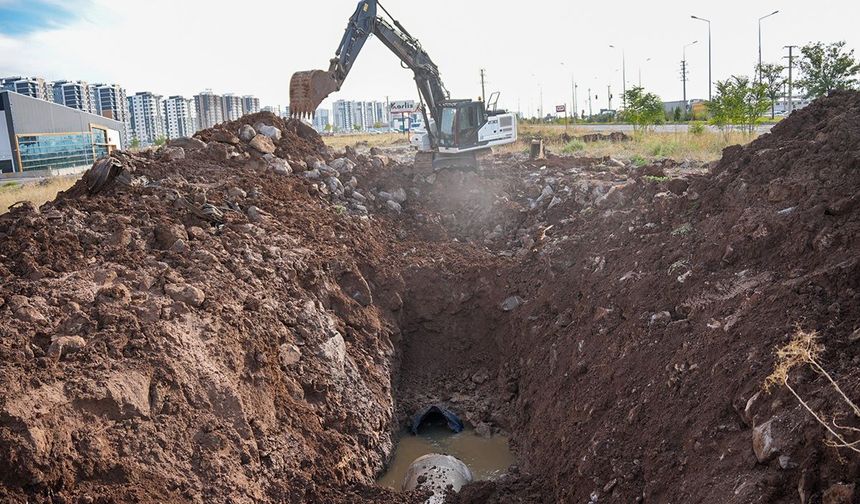 Diyarbakır’da D Tipi Cezaevi’nin çöken atık su hattı yenileniyor