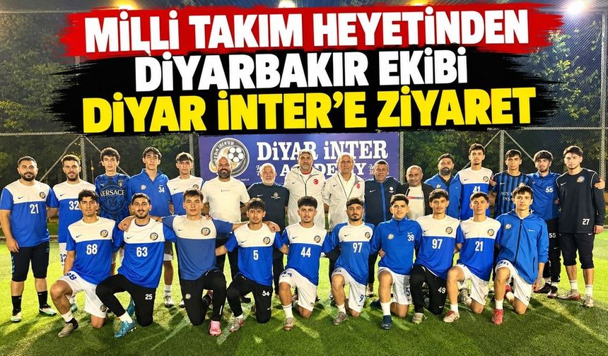 Milli Takım Heyetinden Diyarbakır Ekibine Ziyaret