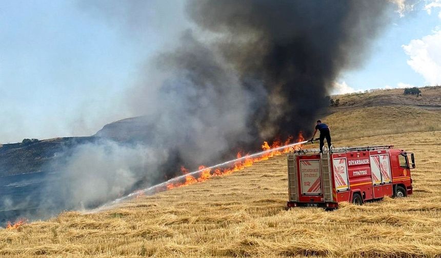 Diyarbakır’da 5 ayda 3 bin 787 yangına müdahale edildi