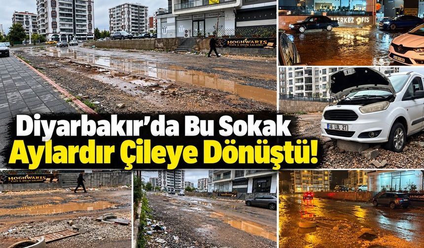 Diyarbakır’da Çileye Dönen Sokak!
