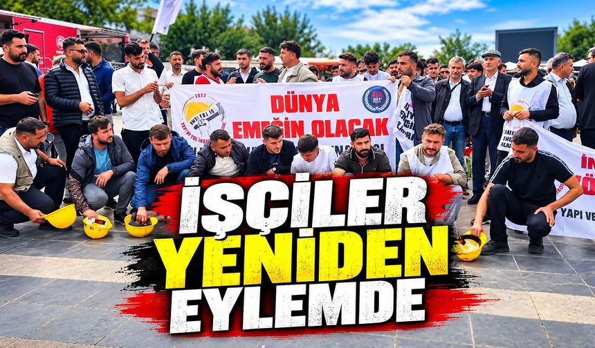 Diyarbakır'da hastane işçileri yeniden iş bıraktı