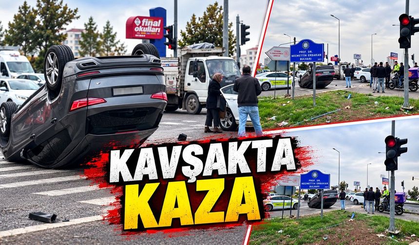 Diyarbakır'da iki araç çarpıştı: 2 sürücü yaralı