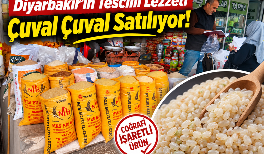 Diyarbakır'ın Tescilli Lezzeti Çuval Çuval Satılıyor!