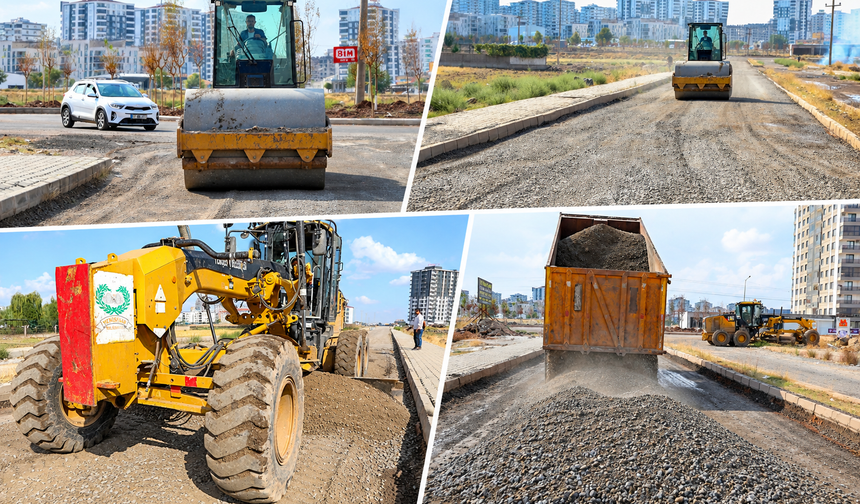 Yenişehir’de Dökmektaş ve Üçkuyular’da Yol İyileştirme Çalışması