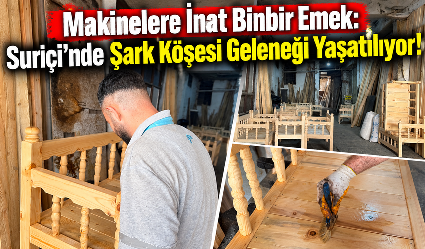 Makinelere İnat El Emeği: Diyarbakır Suriçi’nde Şark Köşesi Geleneği Yaşatılıyor