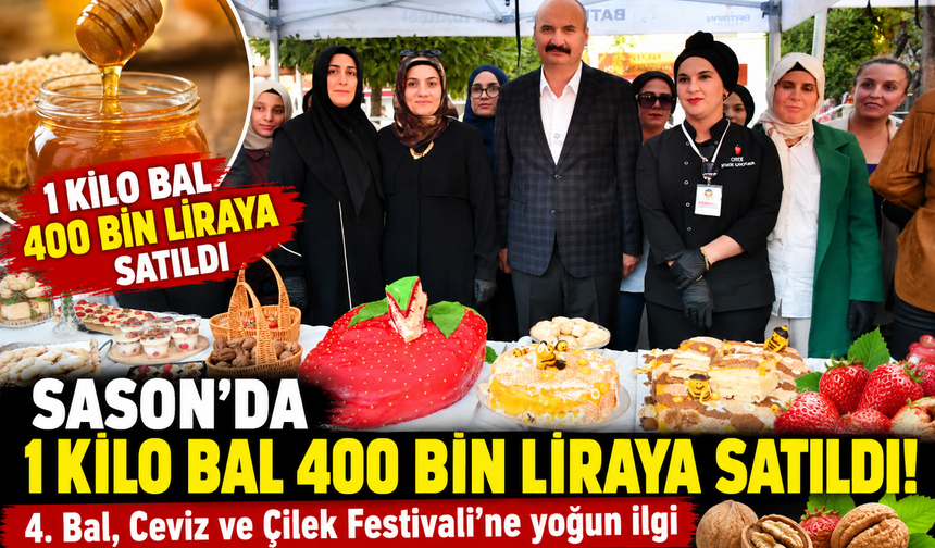 1 Kilo Bal 400 Bin Liraya Satıldı