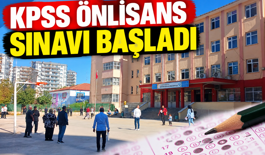 KPSS Ön Lisans Heyecanı Diyarbakır’da Başladı