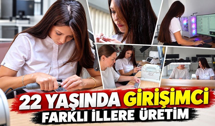 Genç girişimci hayallerini gerçeğe dönüştürdü