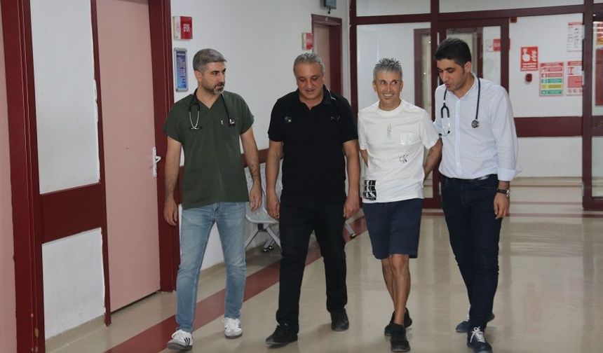 Diyarbakır’da yapay kapaktaki kaçak ameliyatsız kapatıldı