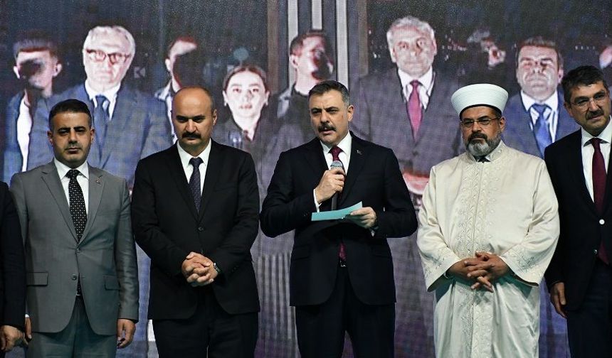 Bakan Çiftçi'den Batman'da Huzur ve Kalkınma vurgusu