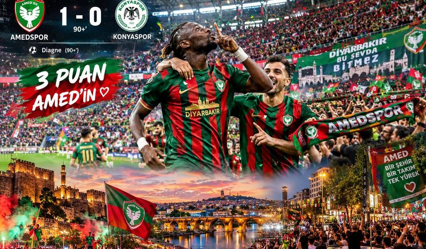 Amedspor Şampiyonluk Yolunda Emin Adımlarla!