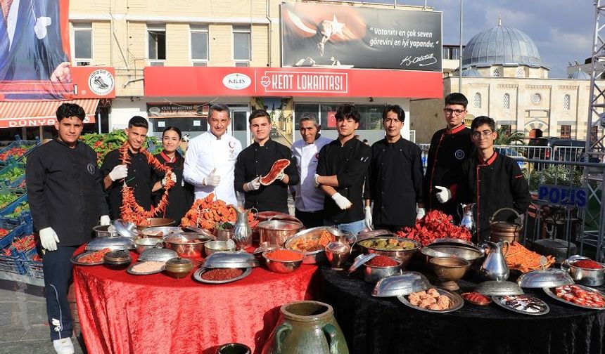 Kilis’in Kırmızı Biberi Festivalle Tanıtıldı
