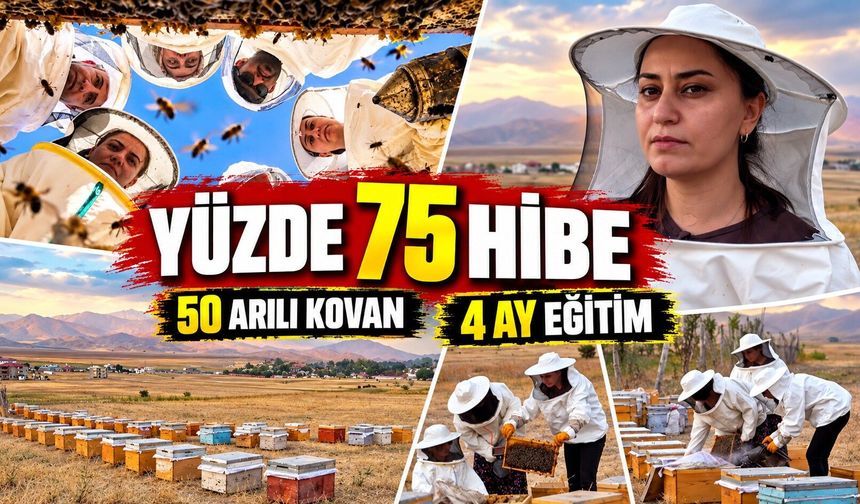 Köyde başladılar, ürettikleri balı Türkiye’nin her yerine satıyorlar