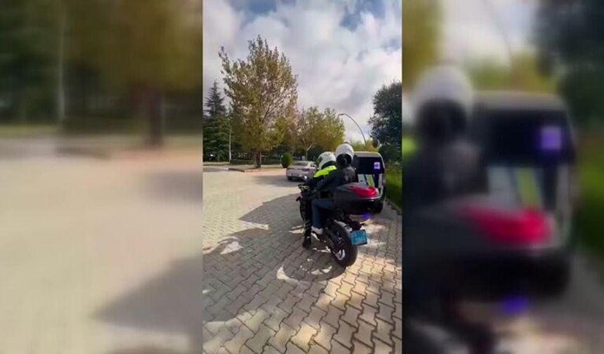 Elazığ’da sınava geç kalma riski bulunan KPSS adaylarına polis desteği
