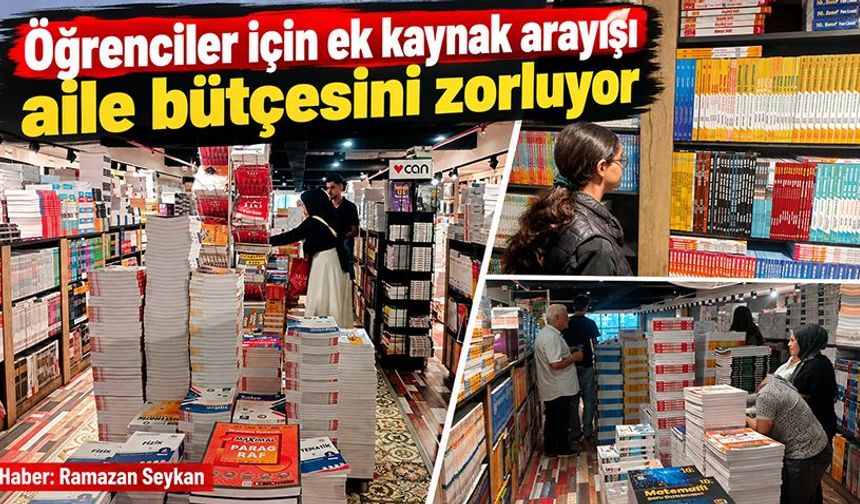 Öğrenciler için ek kaynak arayışı aile bütçesini zorluyor