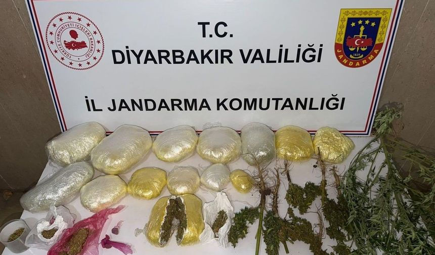 Diyarbakır’da Uyuşturucu Operasyonu
