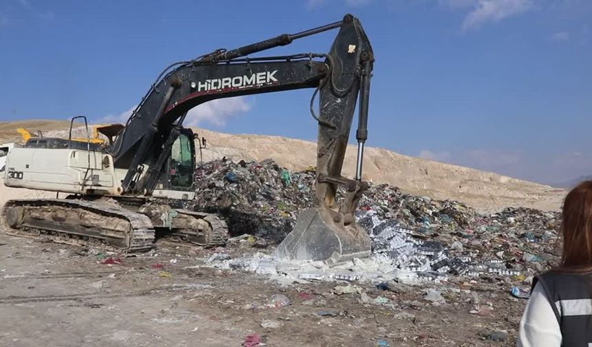 Son Kullanma Tarihi Geçmiş 860 Koli Ayran İmha Edildi