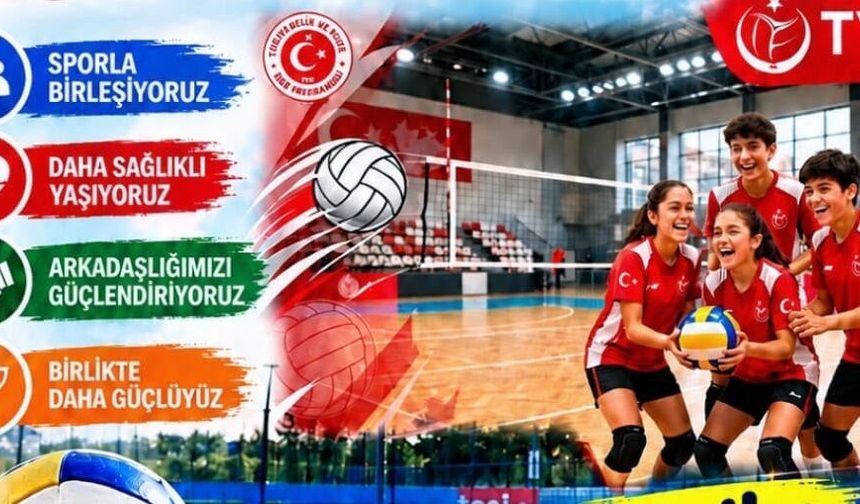 Lice’de Çocuklar Voleybol Sahasına İniyor: Fabrika Voleybol Açılıyor