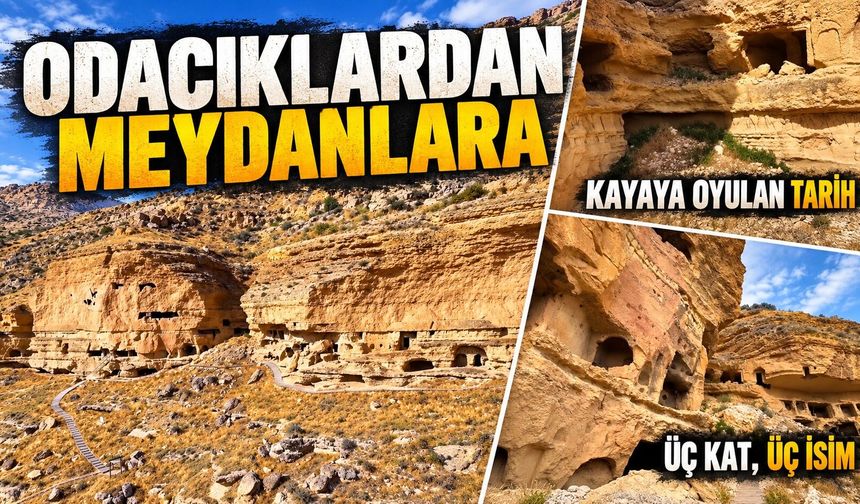 Yok böyle bir şey Kayaların içinde saklı beş kat: Manazan Mağaraları