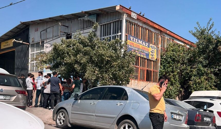 Bir kişi iş yerinde ölü bulundu